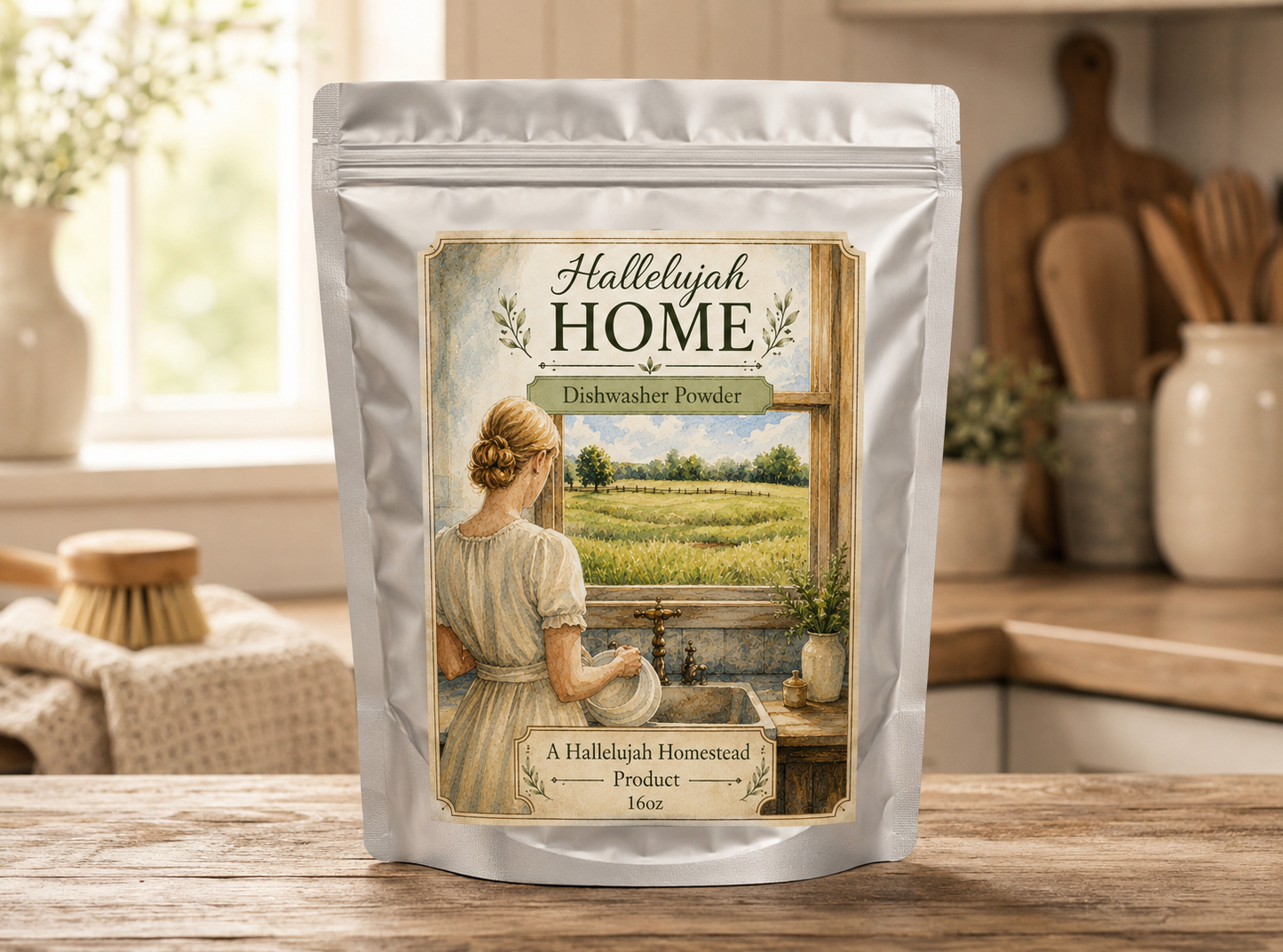 Hallelujah Home 16 oz Dishwasher Powder