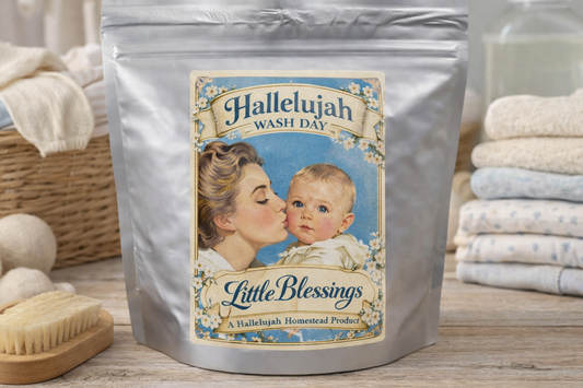 Hallelujah Wash Day-Little Blessings 80-100 Loads