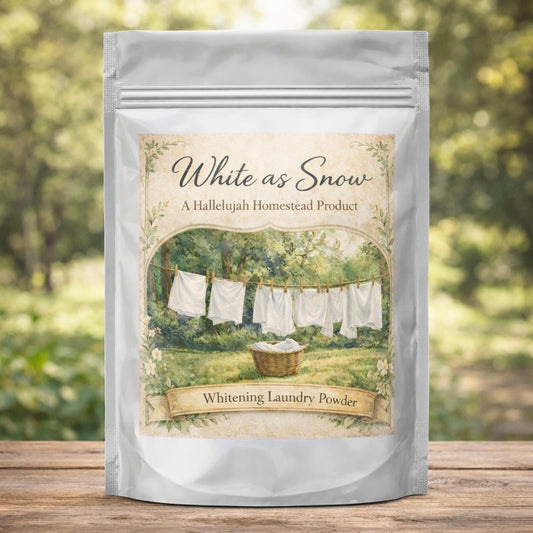 Hallelujah Wash Day-White as Snow 20-40 Loads