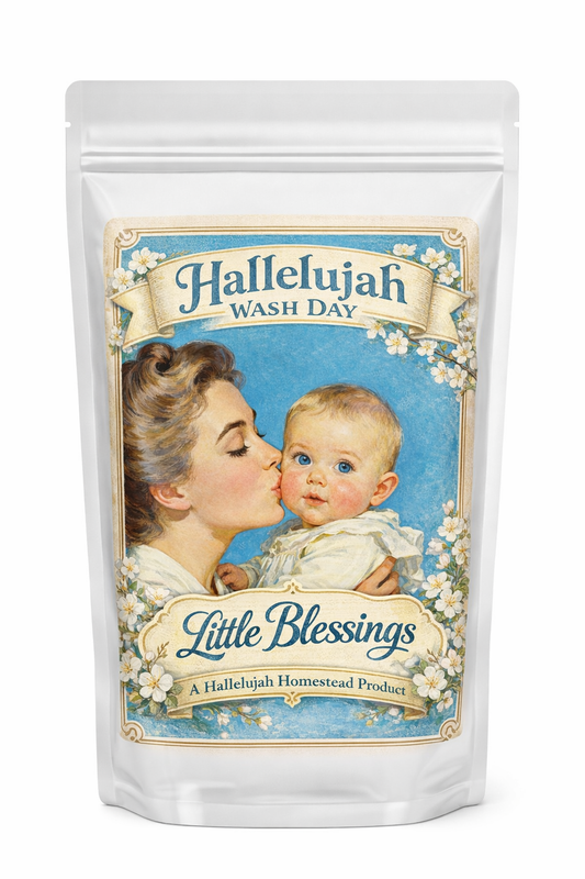 Hallelujah Wash Day-Little Blessings 20-40 Loads