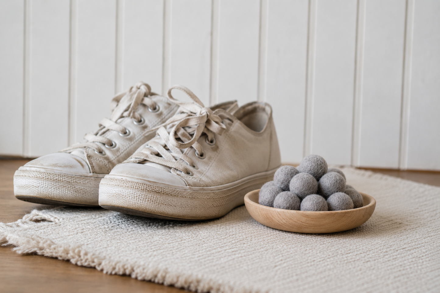 Soley Rollers (Pack of 6) All Natural Wool Deodorizing Balls for Shoes!