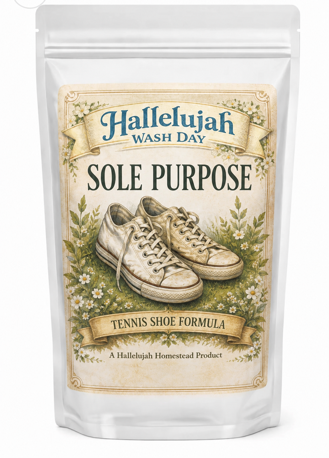 Hallelujah Wash Day-Sole Purpose Tennis Shoe Formula 20-40 loads
