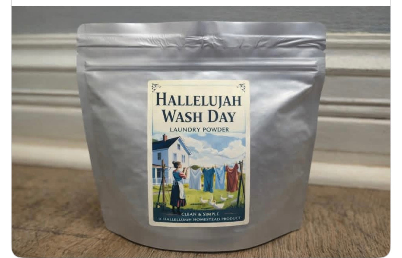 Hallelujah Wash Day- Original Powder 80oz