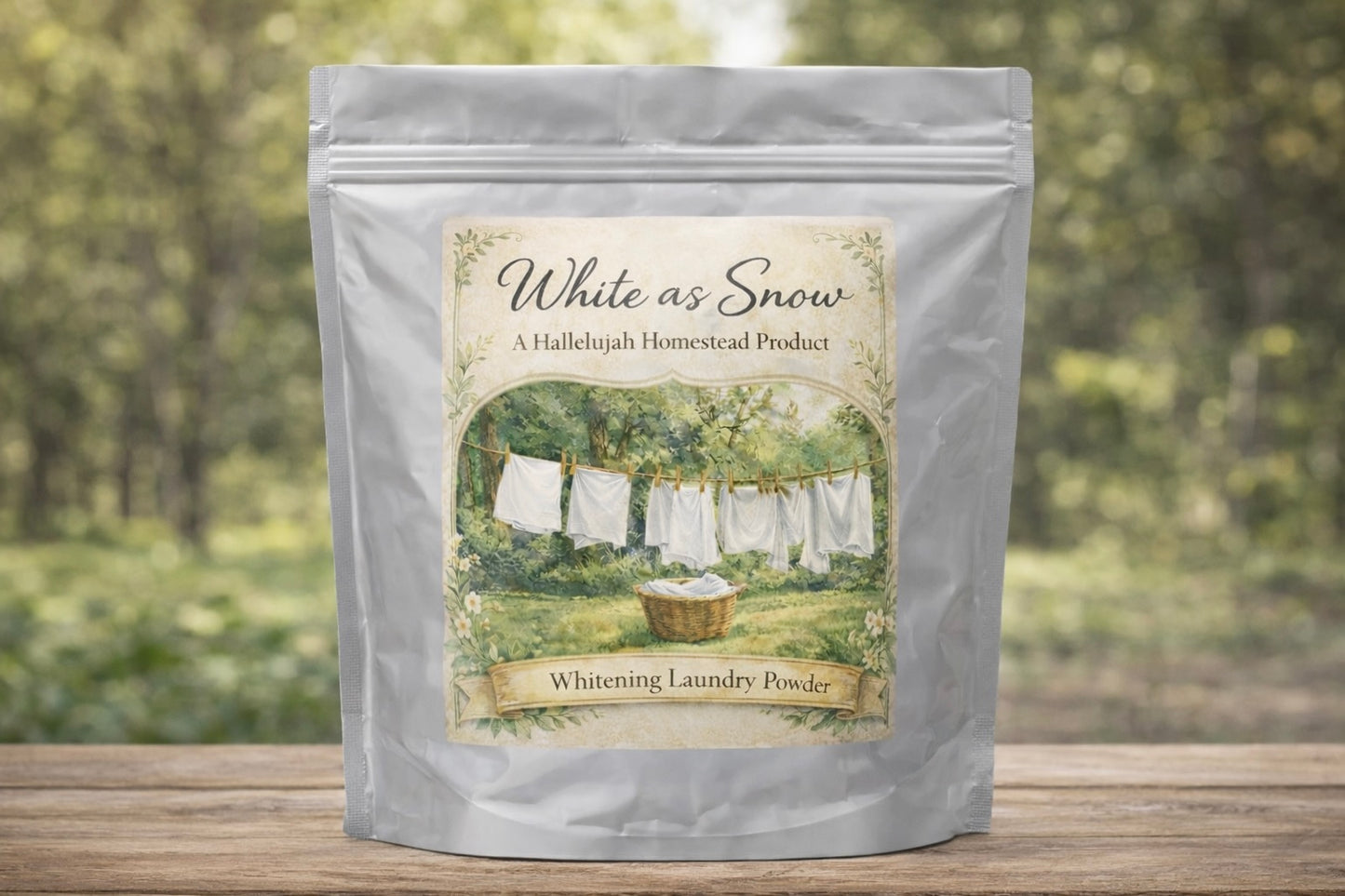 Hallelujah Wash Day-White as Snow 80-100 Loads