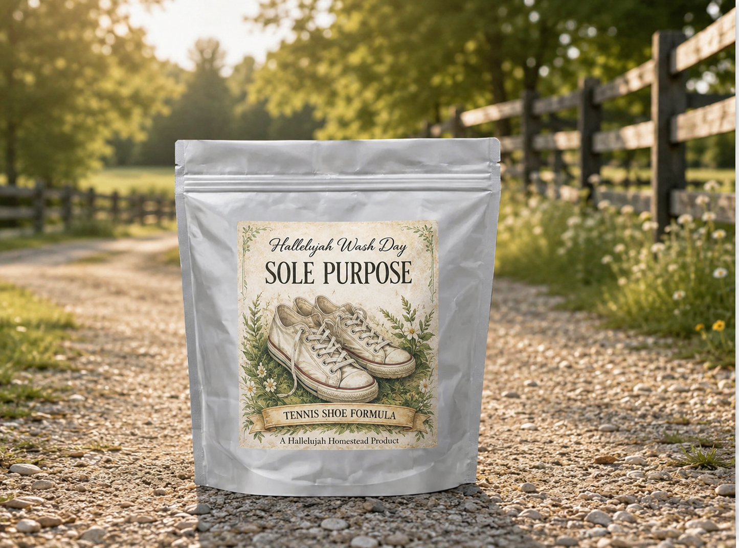 Hallelujah Wash Day-Sole Purpose Tennis Shoe Formula 80-100 Loads