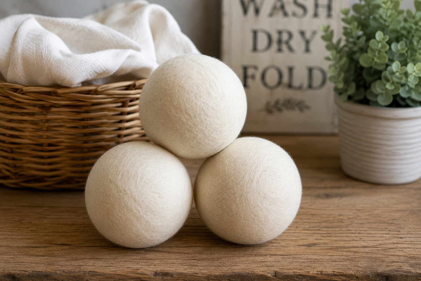 3 Wool Dryer Balls